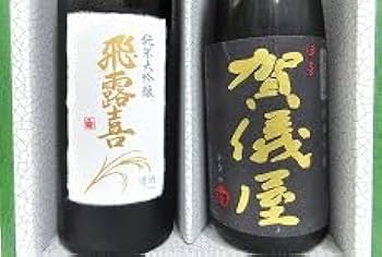 Amazon.co.jp: 日本酒 720ml『飛露喜 純米大吟醸＆伊予賀儀